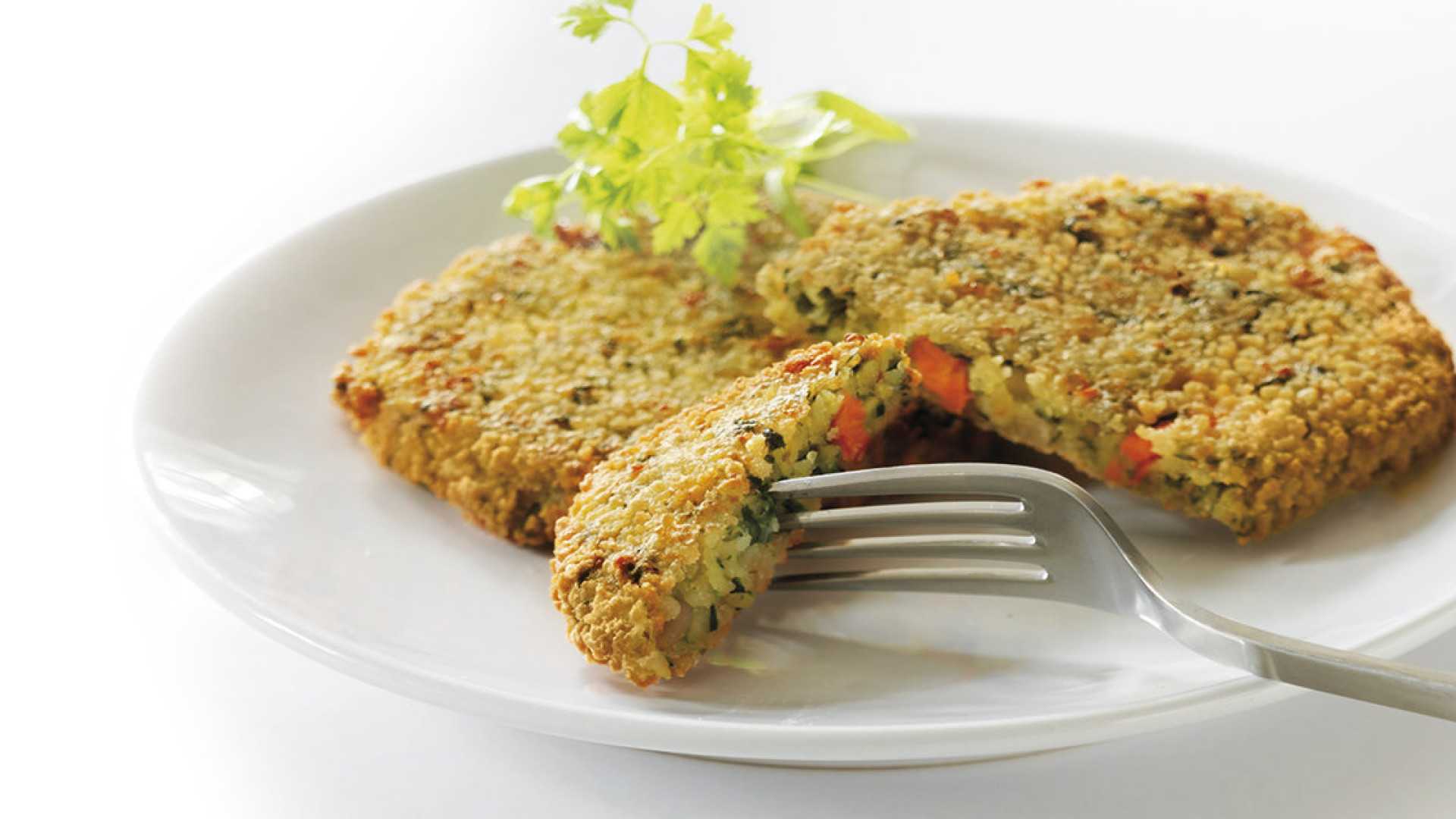 Quick-frozen vegetable-based products