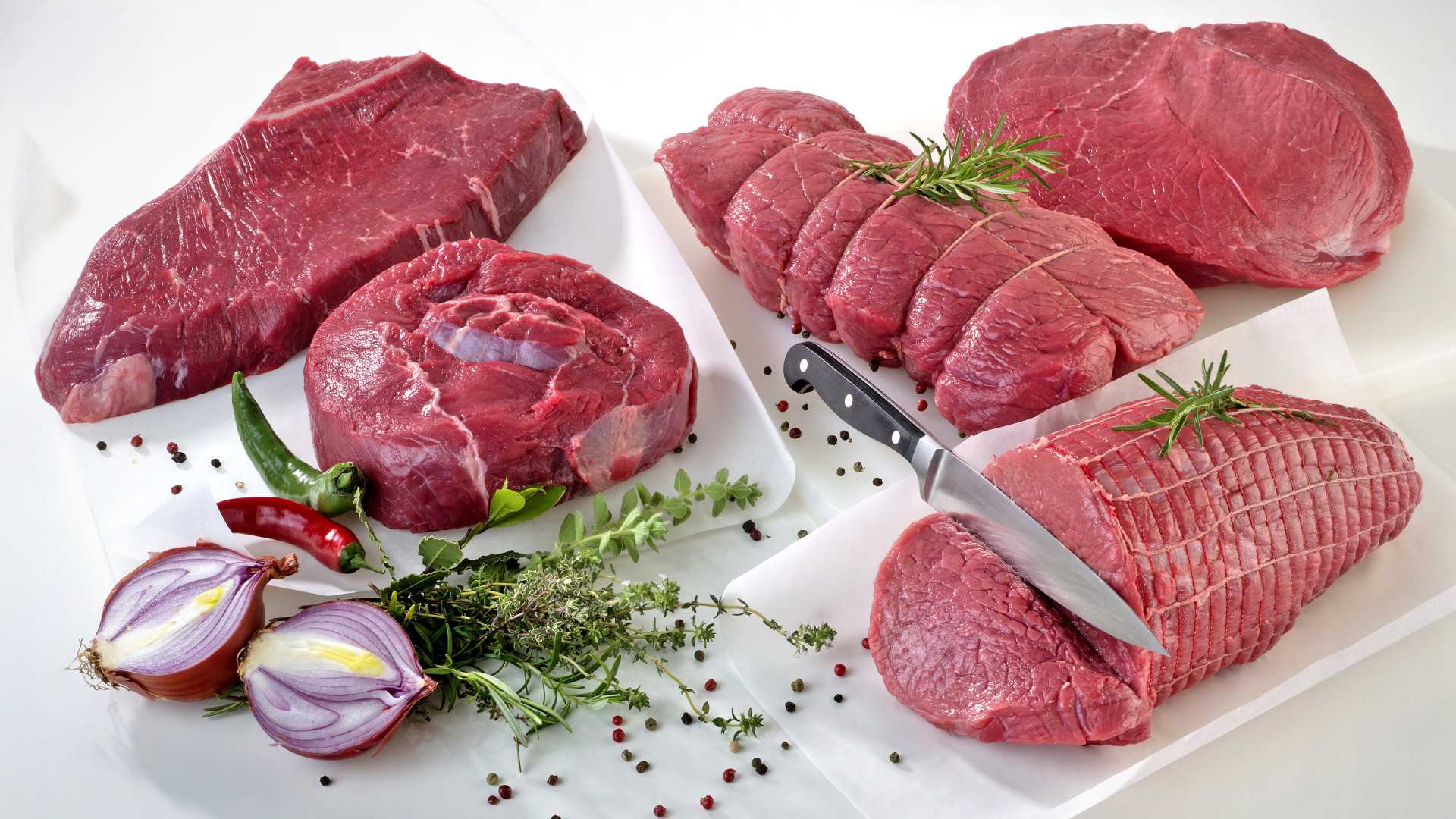 Quick-frozen beef