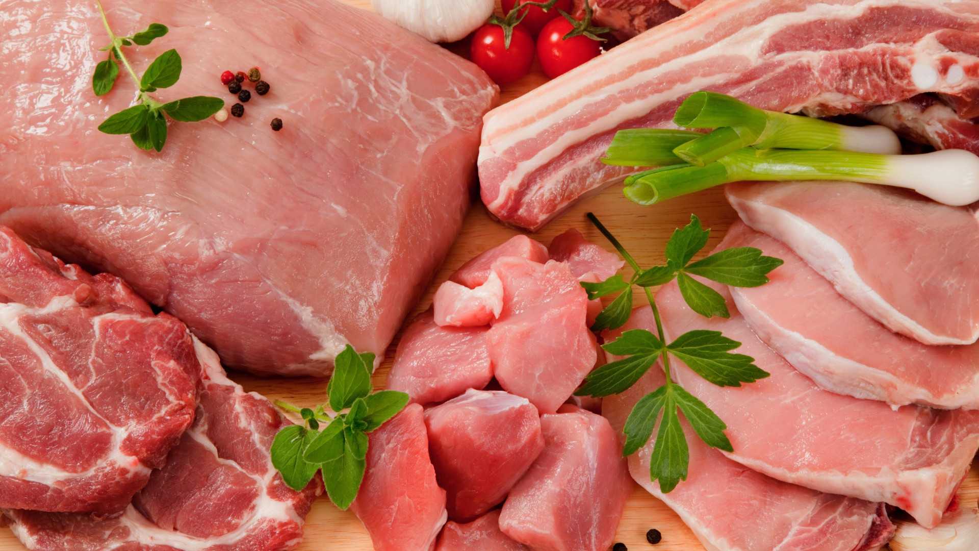 Quick-frozen pork